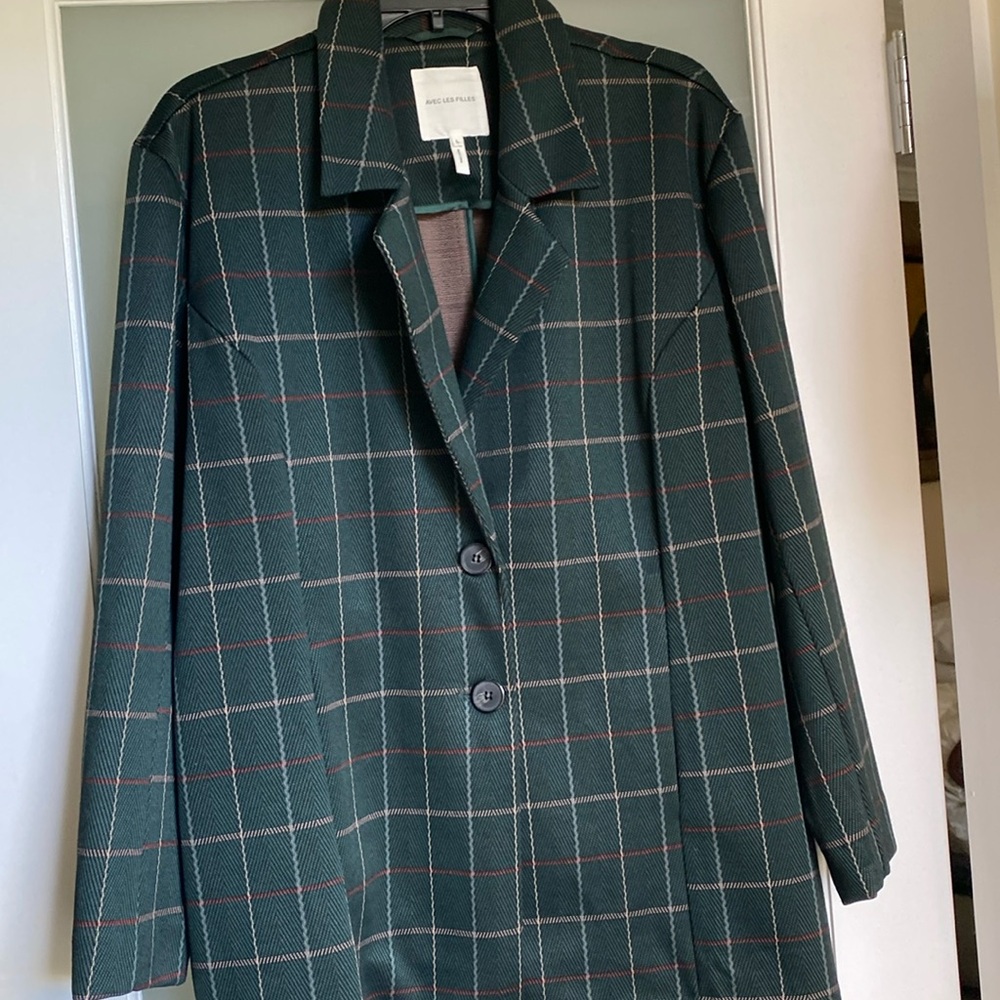 Anthropologie oversized blazer